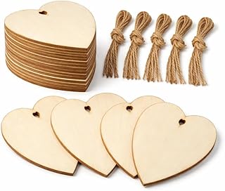 Unfinished Wooden Ornaments with Holes in Pakistan