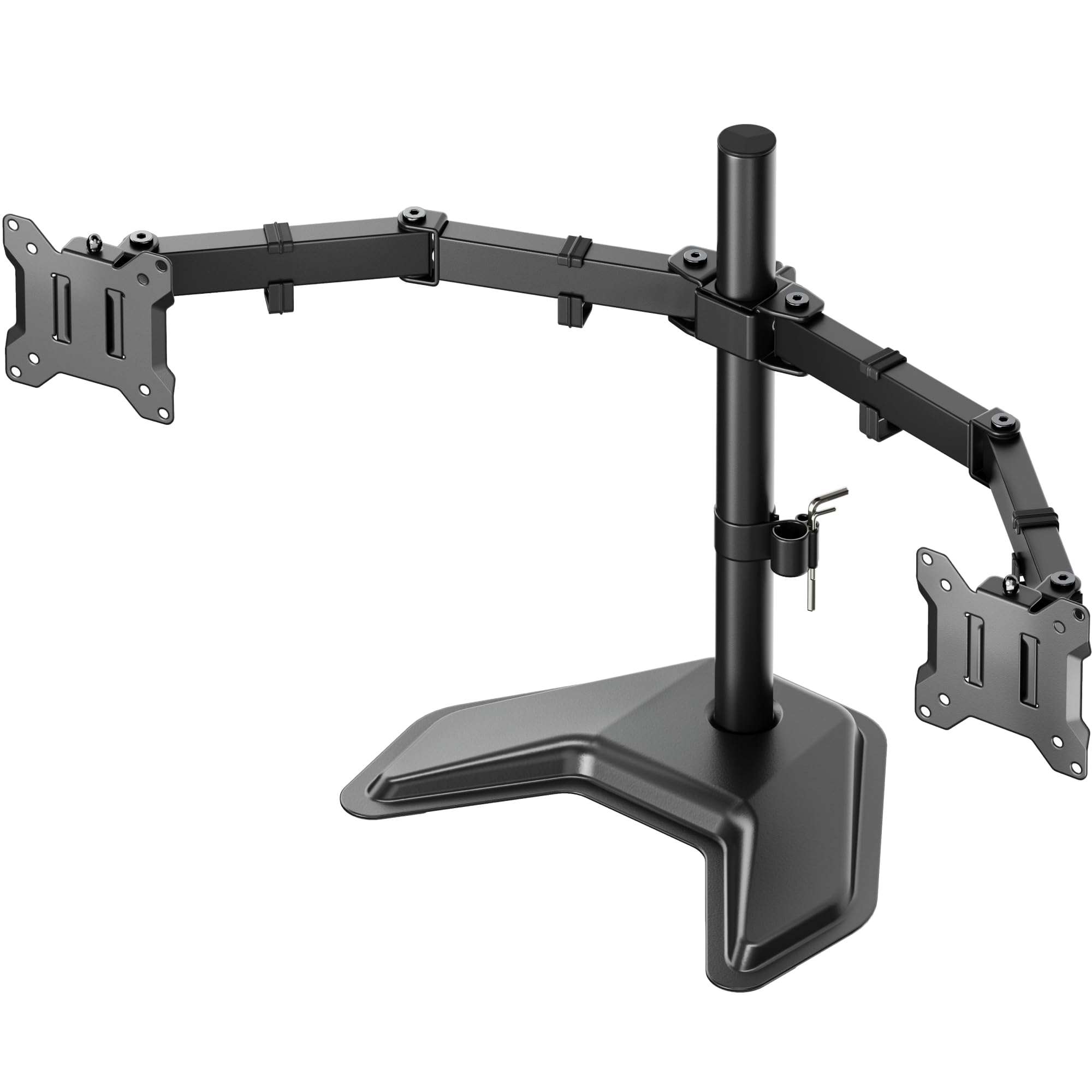 Amazon.com: monTEK Stable Freestanding Dual Monitor Stand for 17