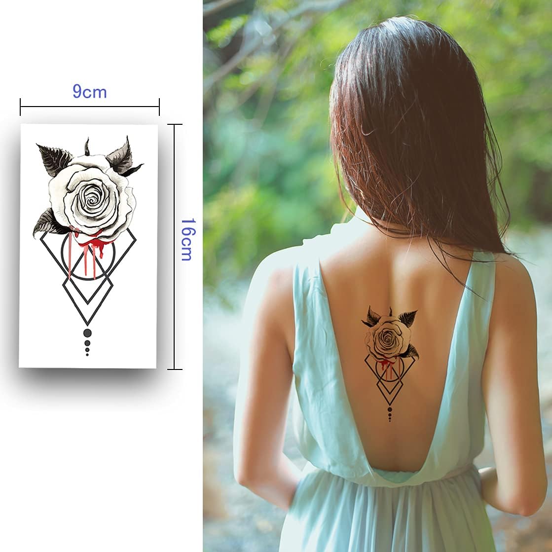 タトゥーシール 薔薇 お洒落 ブラック メンズ 棘 海外 火 炎 英文 韓国 感謝の声続々 炎 タトゥーシール 薔薇 お洒落 ブラック メンズ 棘 海外 火 炎 英文 韓国 感謝の声続々 炎