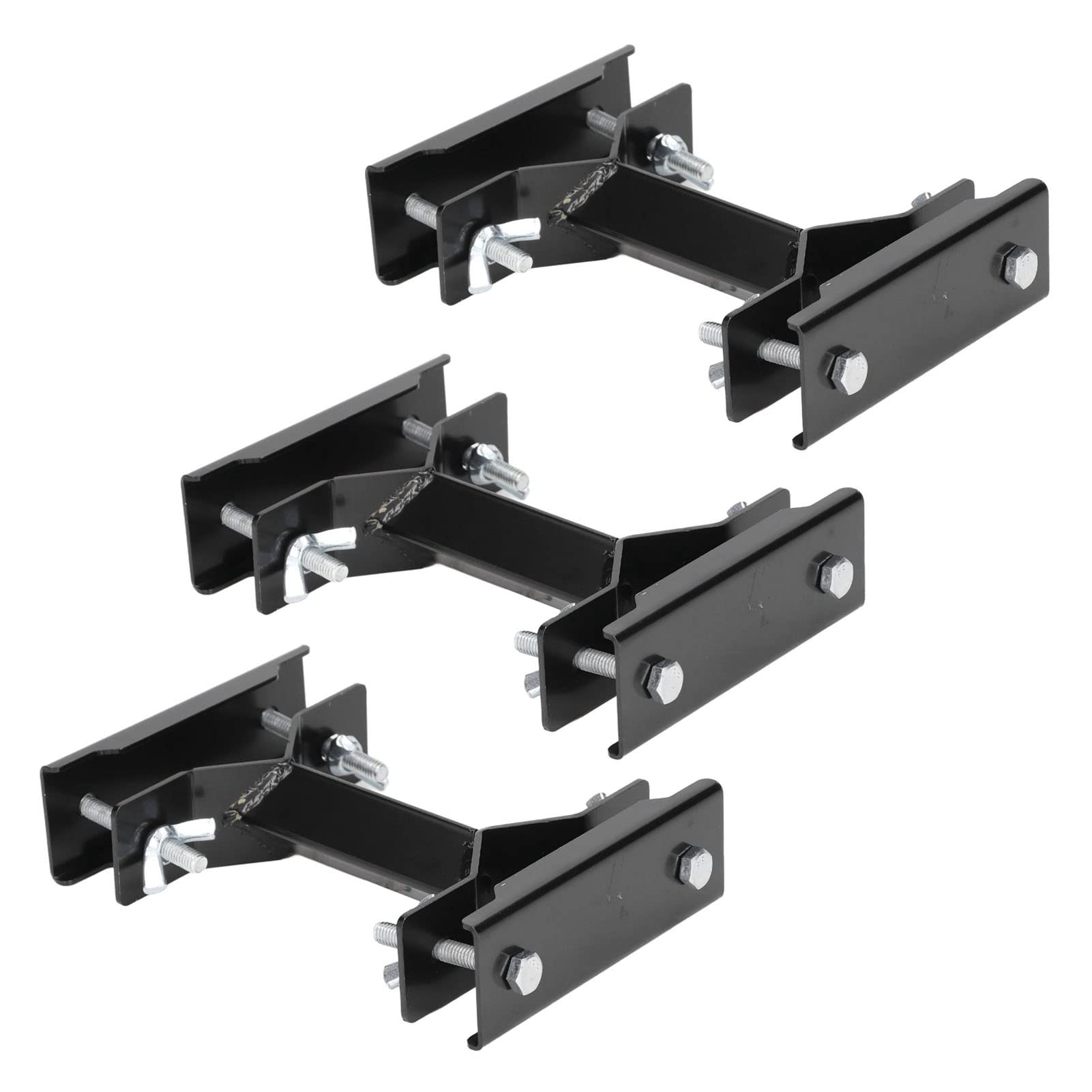 3 Pcs Patio Umbrella Stand Stainless Steel Outdoor Deck Umbrella Stand Clip On Fence Or Umbrella Pole Suitable For Mounting Flashlights Flagpoles And Other Outdoor Decorations