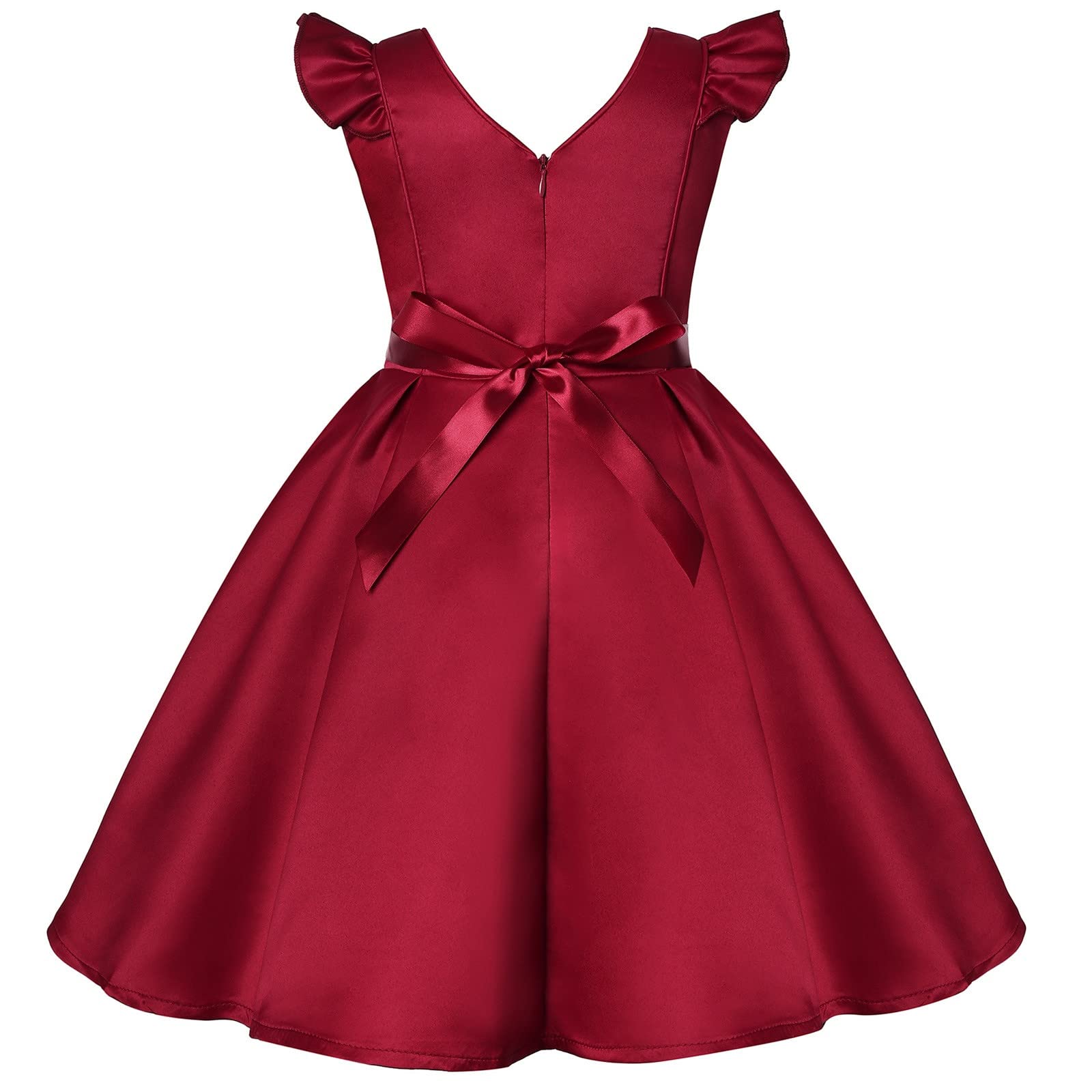 Amazon.com: Girls Size 8 Dress Toddler Kids Girls Prints Sleeveless Party  Hoilday Court Style Dress Princess (Red, 4-5 Years): Clothing, Shoes &  Jewelry