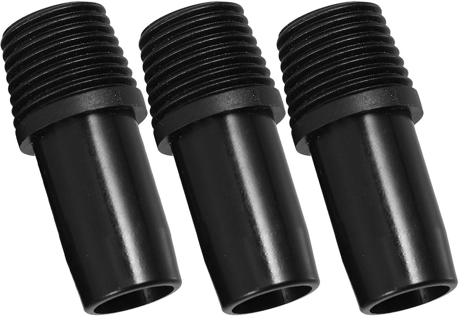 3pcs Threaded Mop Extension Adapter with Plastic German Style Connectors, Corrosion Resistant Pole End Adapter for Standard Threaded Rods and Window Squeegee Handles, for Cleaning