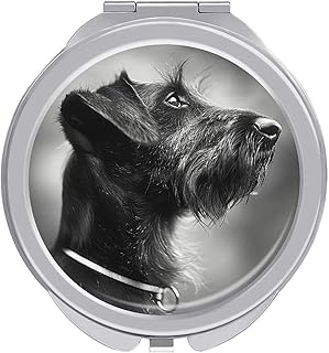 Fotos de perros guapos Espejo de maquillaje d...