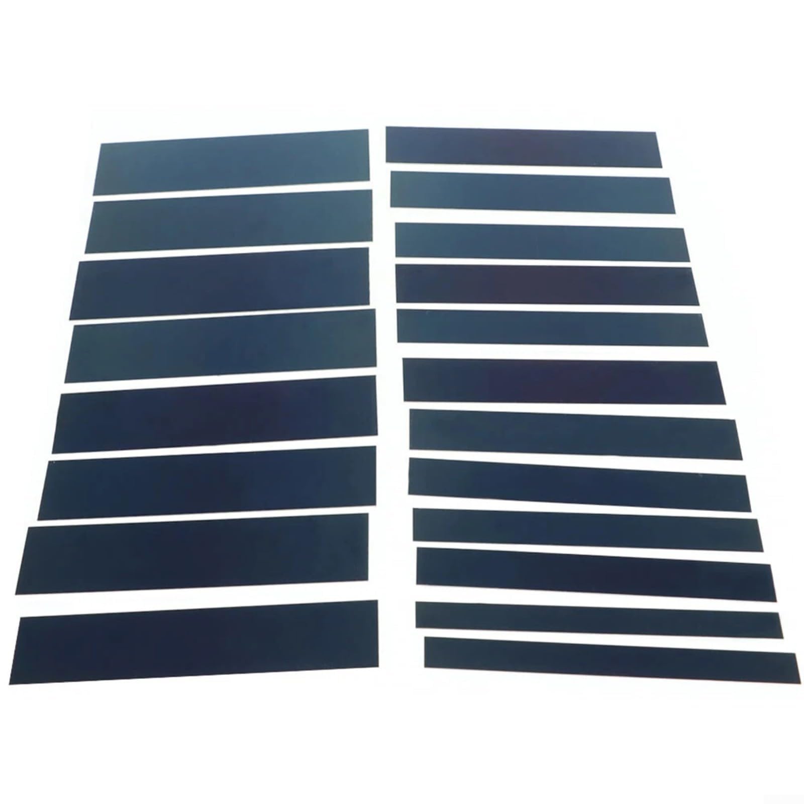 20 paia di blocchi paralleli in acciaio 1/32" x 6", temprato a +/- 0,0001" di precisione, per fresatura e serraggio per morsa, blocchi di misurazione in acciaio per la lavorazione del metallo