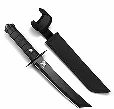 BISONBERG Kitchen Knife/Utility Knives for Kitchen Home & Office Use Ideal for Portable, Travel - Black (Manual) with Cover Pack 1,Carbon Steel