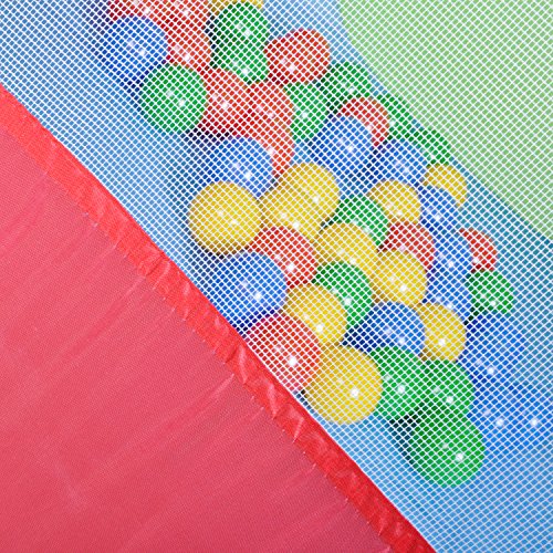 Knorrtoys 55323 - Bällebad Bellox inklusive 50 Bälle, Spielzelt, bunt, 100 x 100 x 90 cm
