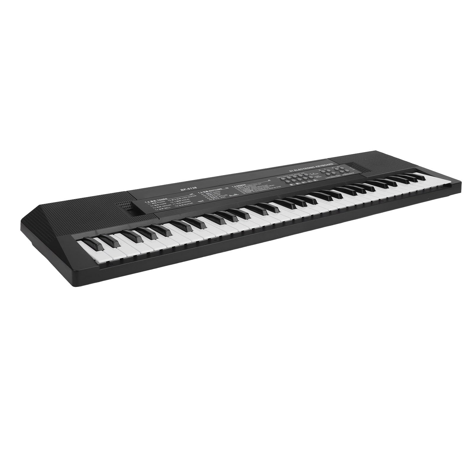 Generic Giocattolo per Tastiera di Pianoforte a 61 Tasti per Bambini, Strumento Musicale Portatile con Microfono e Funzioni Educative per Bambini Dai 3 Anni in su