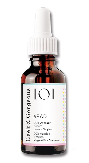 Geek & Gorgeous - aPAD - beruhigendes Azelainsäure-Serum für das Gesicht, mit hochdosiertem ...
