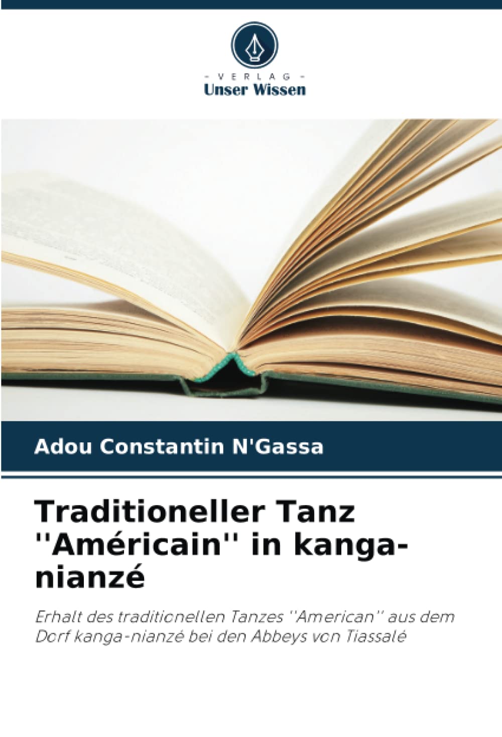 Traditioneller Tanz ''Américain'' in kanga-nianzé