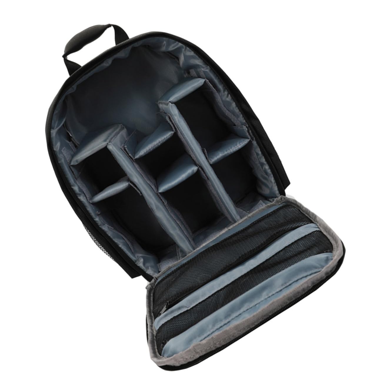 TOPBATHY Zaino per Fotocamera Dslr in Nailon Spazio per Power Bank e Tablet, Borsa Compatta per Uomini e Donne, per Viaggi e Fotografia