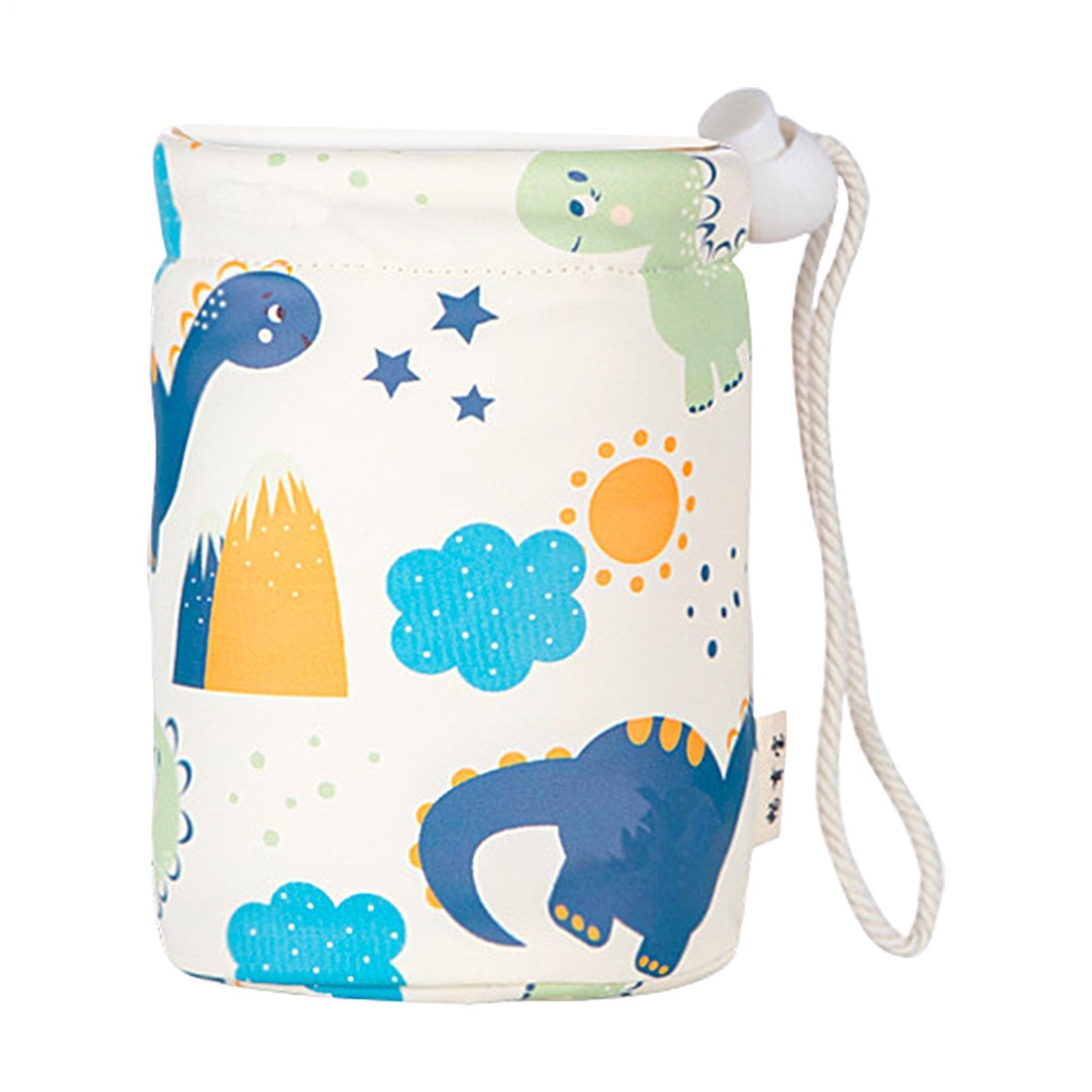 PU Leather kidBottle Warmer Sleeve - Insulated Heat Preservation Feeding Cover | Portable kidsAccessory for Home Outdoor Use Travel and Walking Comfort