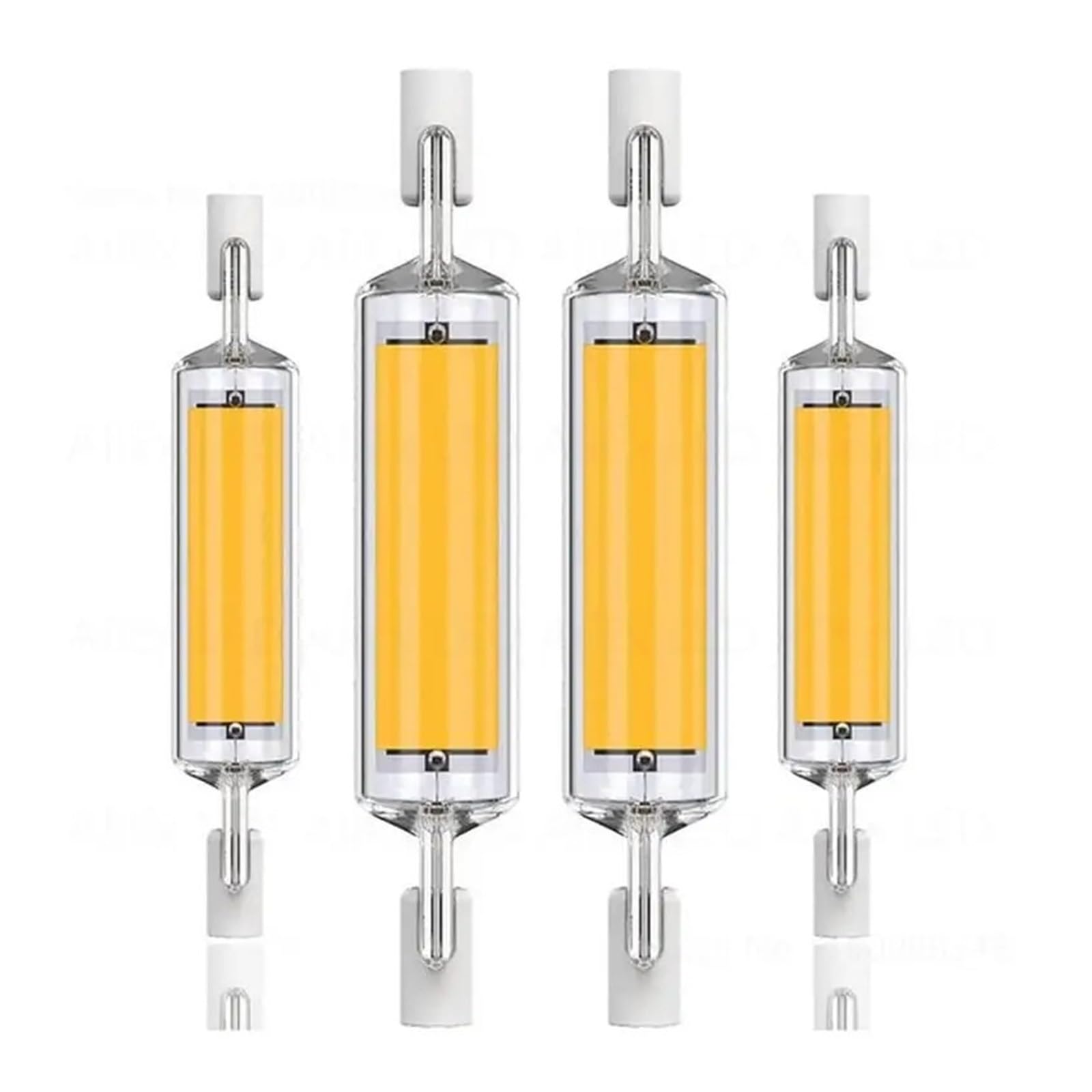 WEIHONG 2 Stück LED R7S Glasröhre COB Birne 118MM 13W R7S Maislampe