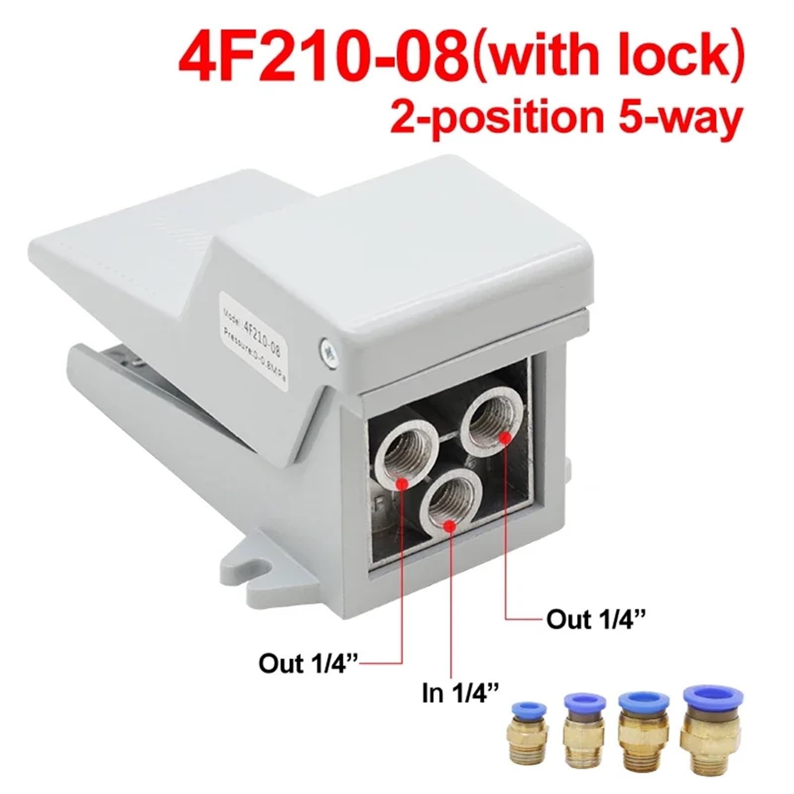 5PCS A126 Ignition Keys, Metal Replacement Keys (3)