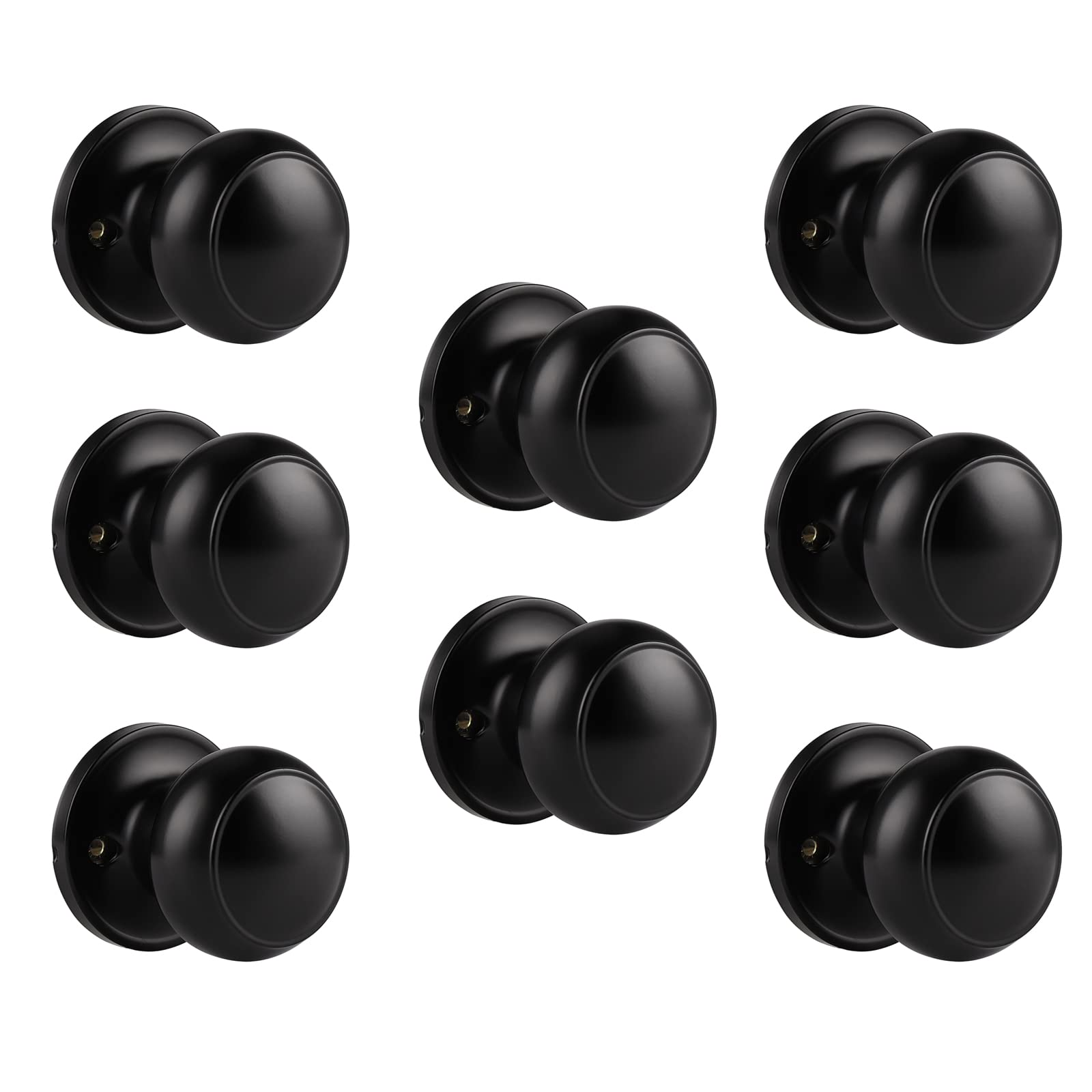 Brushed Nickel Dummy Door Knobs - 2 Pack -20