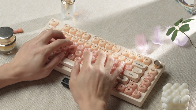 Amazon.com: COSTOM WK75 75% Wireless Gaming Mechanical Keyboard