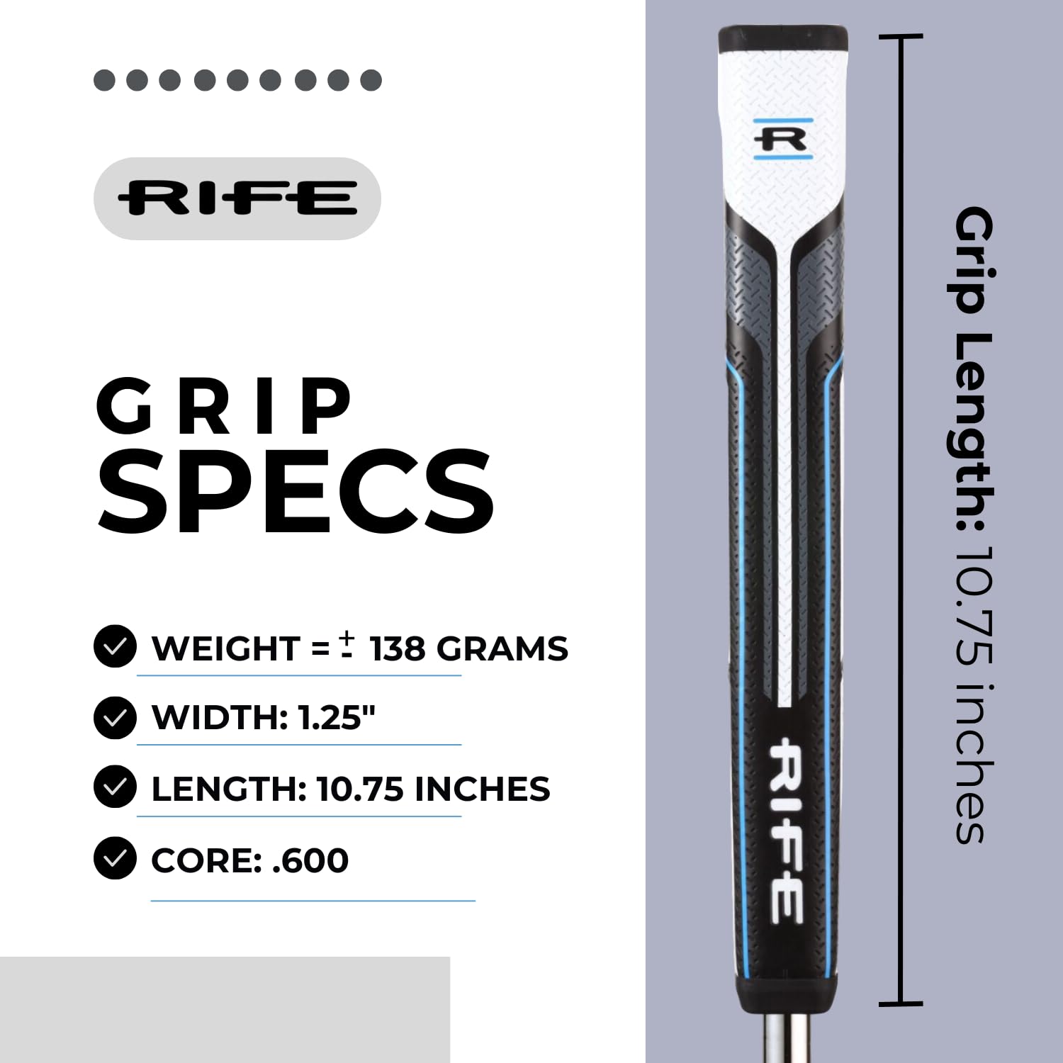 Iomic Sticky Mid Grip, Blue by Iomic