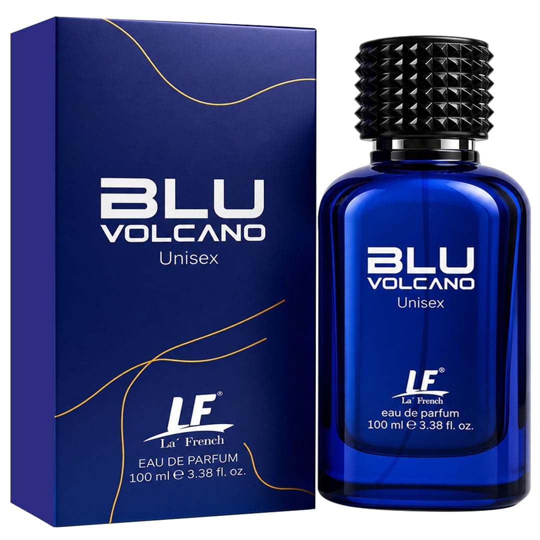 La French Blu Volcano Perfume for Men & Women, 100ml | Premium Long Lasting Unisex Fragrance | Vanilla, Amber & Warm Spicy Notes | Luxury Perfume for Daily Wear, Office, Parties & Travel-image-18
