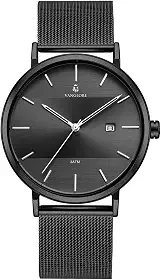 Relógio Feminino De Pulso Quartzo Analógico Minimalista Aço Inoxidável 33mm Vanglore Selecty 3288b Selecty Social Esporte Fino
