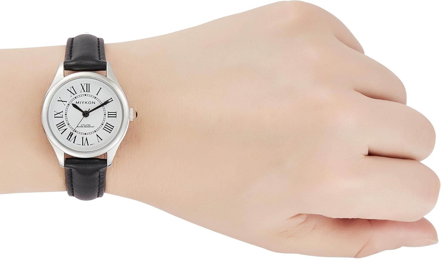 Miykon Minimalist Vintage Watches for Women – Small Dainty Cute Ladies Analog Watch with Genuine Leather Strap – Japanese Quartz, Waterproof to 100ft - Image 8