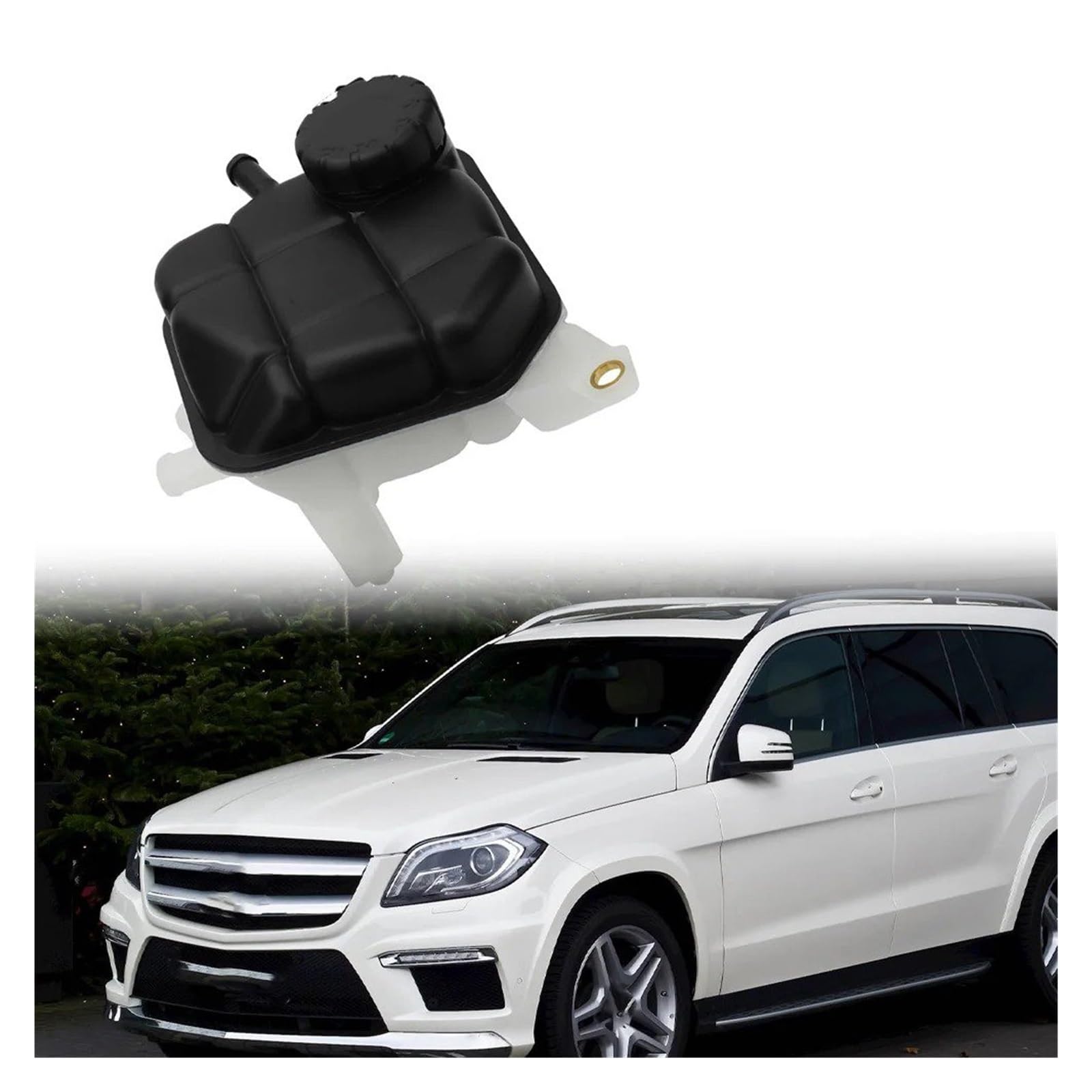 D'Expansion Vase Liquide Pour Benz W166 ML250 ML400 ML350 X164 Pour GLE350 GL63 2105010615 EPT0126 Réservoir Liquide Refroidissement Moteur Avec Bouchon
