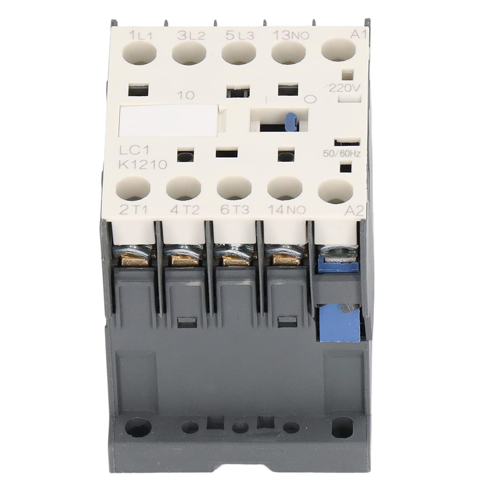 Contacteur Ca 3 Pôles 4 Contacts en Argent épaissi Normalement Ouverts 220V 12A Contacteur électrique Industriel pour la Distribution D'énergie