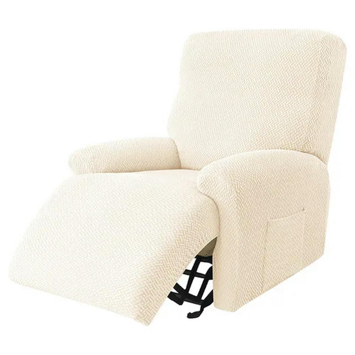 Housse de canapé imperméable anti-tache pour protéger vos fauteuils 1 à 4 places motif feuilles