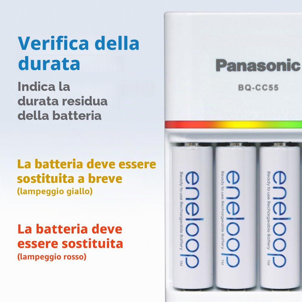 Panasonic Bq-Cc55E Caricabatterie