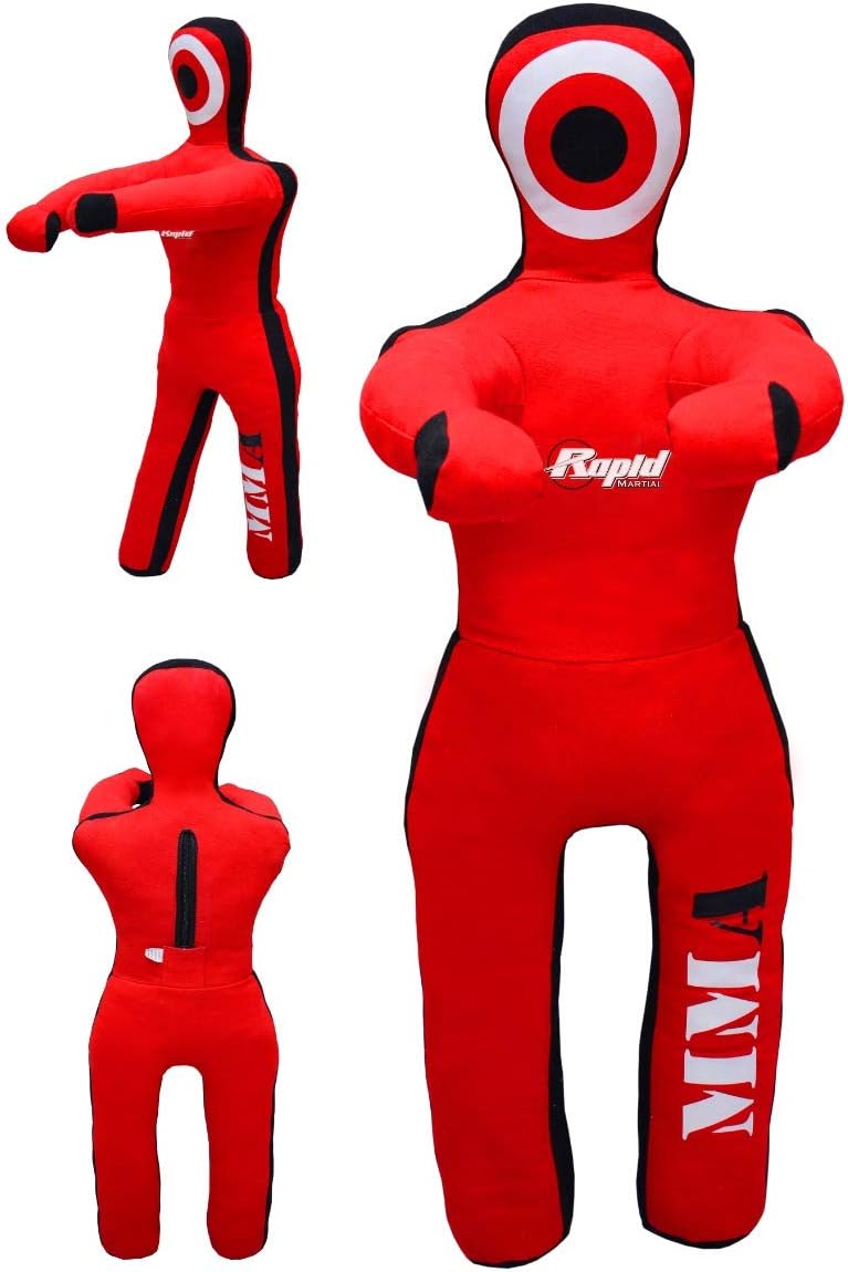 BJJ Wrestling Dummy Punching Bag MMA Brazilian Jiu Jitsu Children Judo Youth Throwing Boxing Dummy Dummies- 3 FT / 36 INCHES-UNFILLED