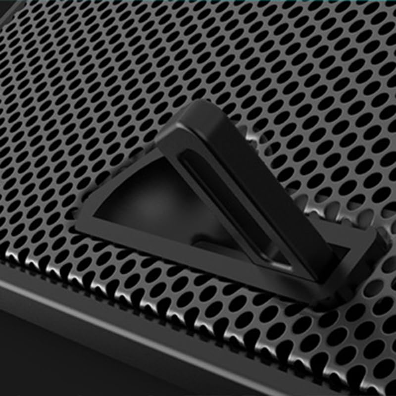 Tosuny Tappetino di Raffreddamento con Ventola per Laptop Tappetino di Raffreddamento Rapido Portatile per Studenti/professionisti Rete da 18 Pollici (Il display LCD intelligente visualizza Muto)