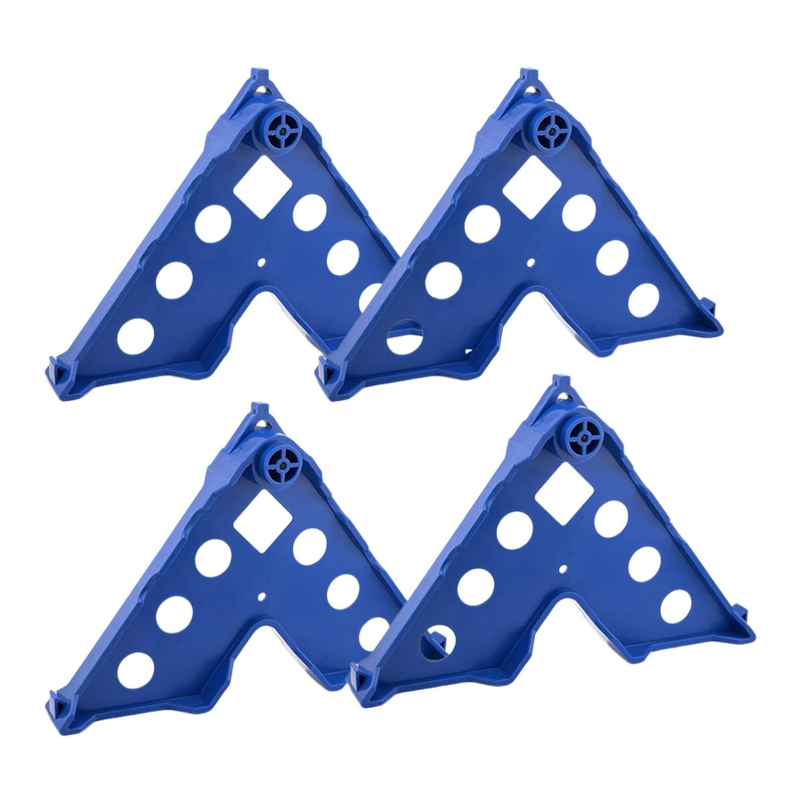 Kaeltsyn 4 Pack Adaptable Painting Rack For Cabinets And Moldings Robust Abs Build Stackable Tool For Efficient Coating Professional Painting Tools Tilt Footprint Small Layout