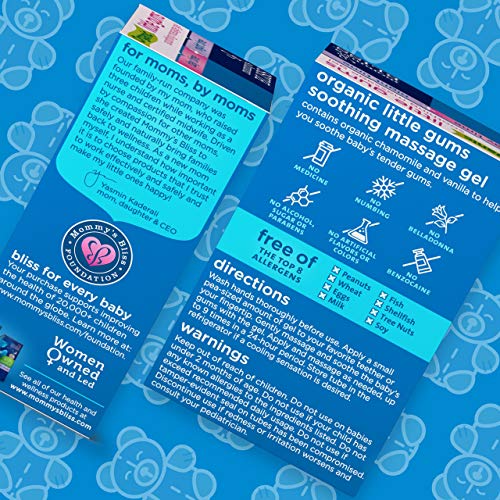 Mommy's Bliss Organic Little Gums Soothing Massage Gel Day And Night Combo Helps With Tender Age Months + Sugar Free 2 - 0.53 Oz Tubes, Mild, Sweet Flavor, 2 Count(Pack Of 1) #TOP5