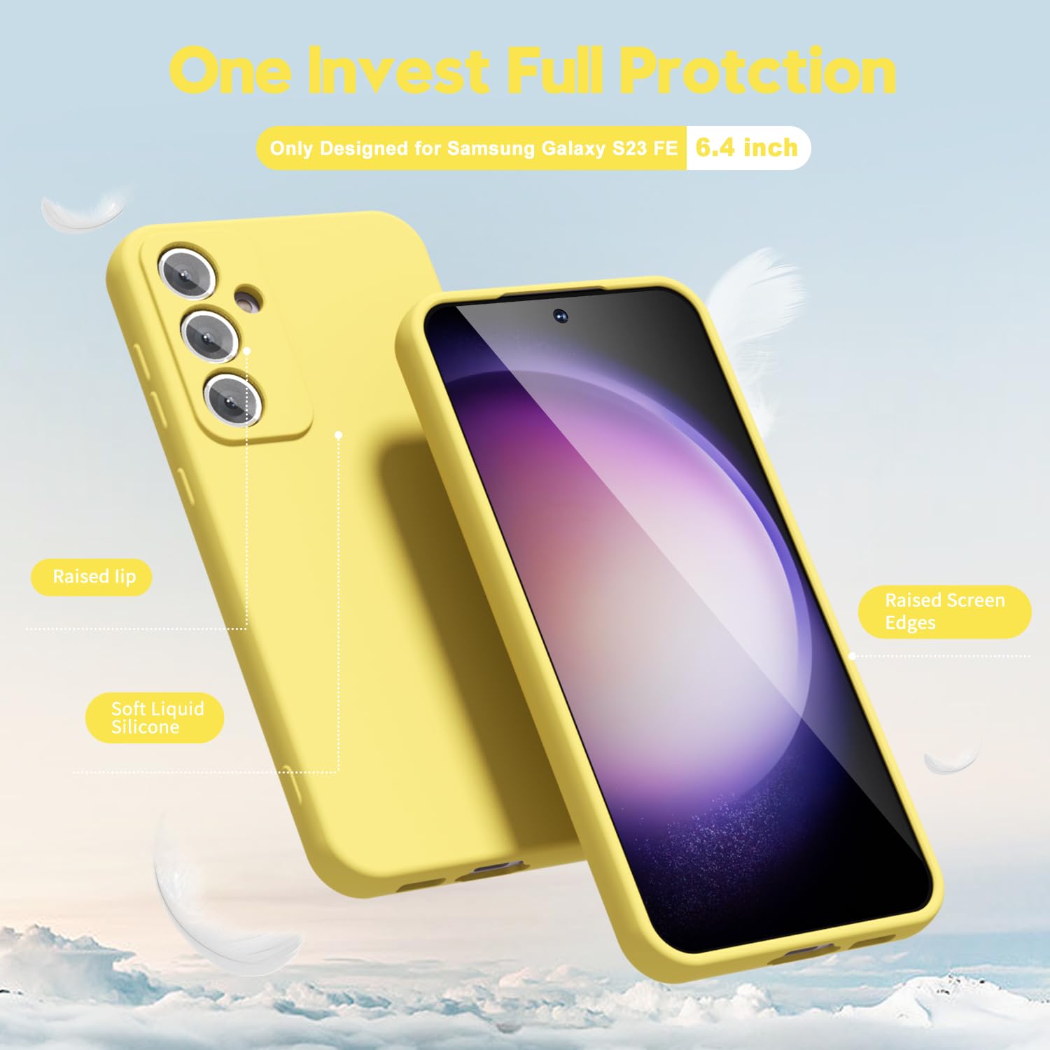 oakxco for Samsung Galaxy S24 Ultra Phone Case Liquid Silicone, Thin Slim Soft Rubber Gel TPU Plain Simple Cover for Women Girl Cute, Matte Solid Color, Brown Khaki Nude — view 682