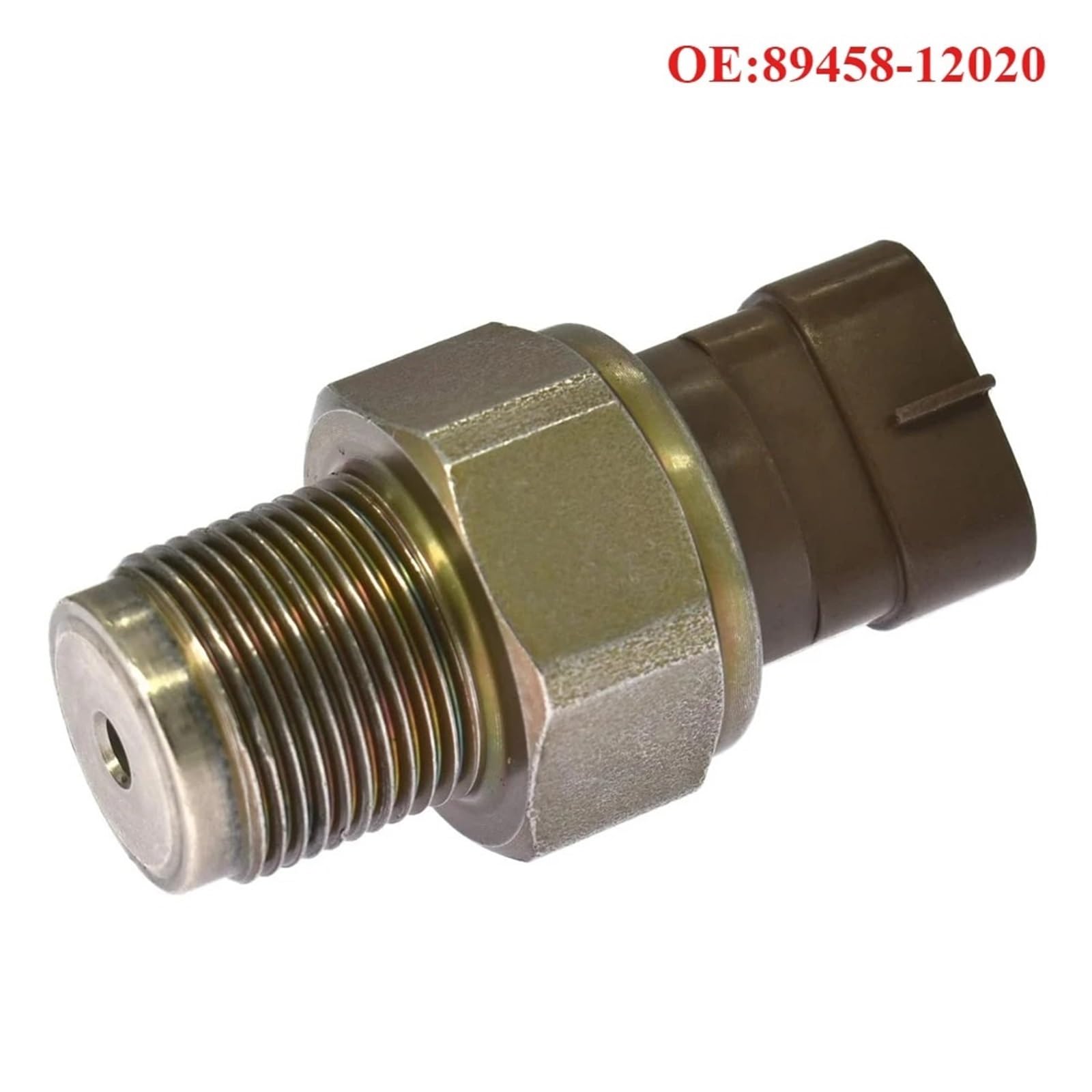 Sensor de presión del riel de combustible 8945812020 compatible con Toyota Auris, Avensis, Hiace, Hilux, Land Cruiser, Prado, RAV4 (2003-2009)
