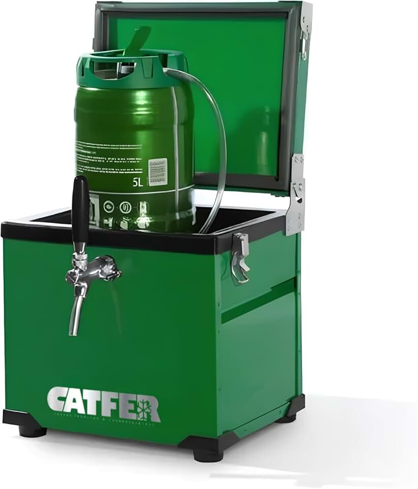 Chopeira Portátil Catfer P/Mini Barril de Chope 5 Litros