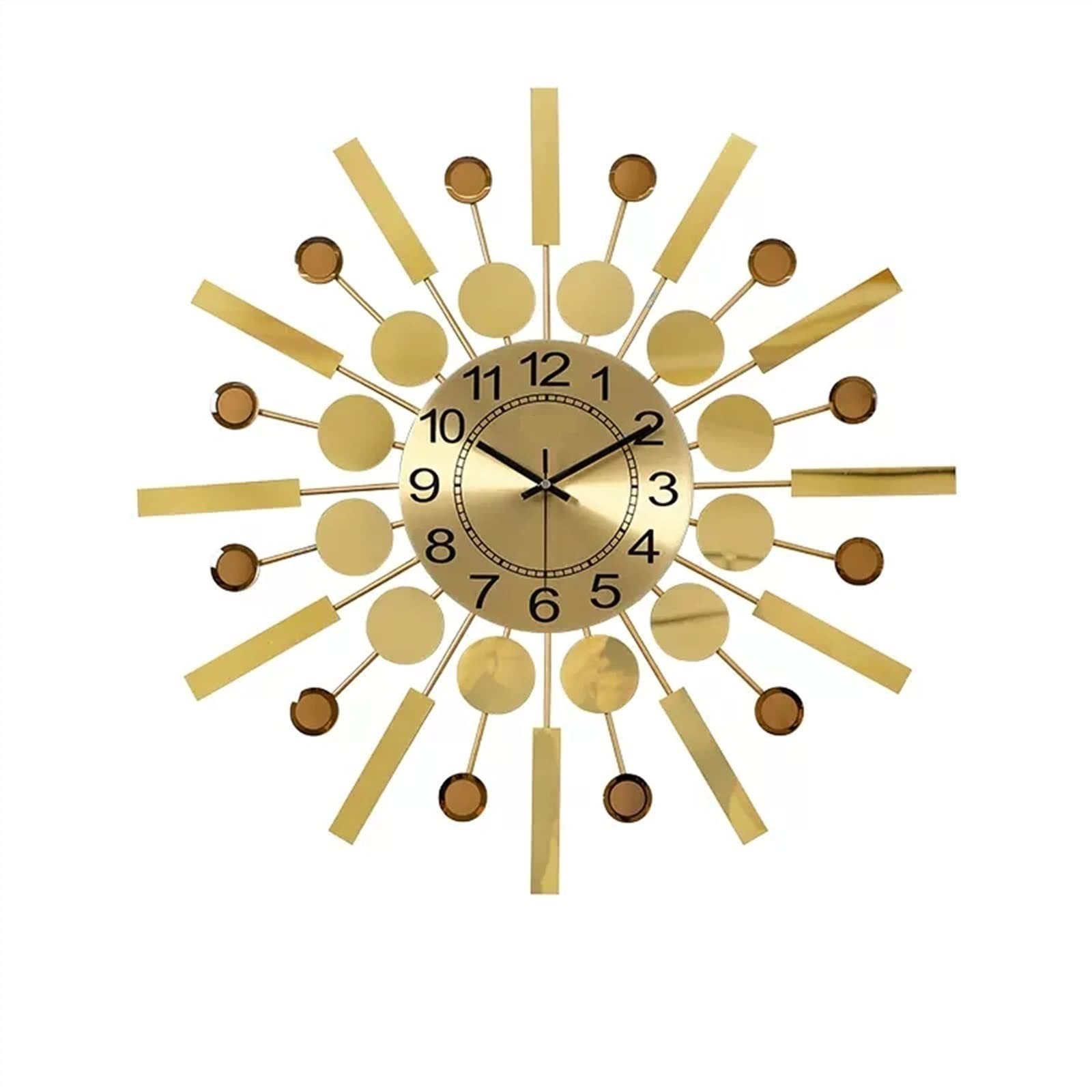 Horloge moderne silencieuse TUSUOD pour dormir sans bruit dans la chambre