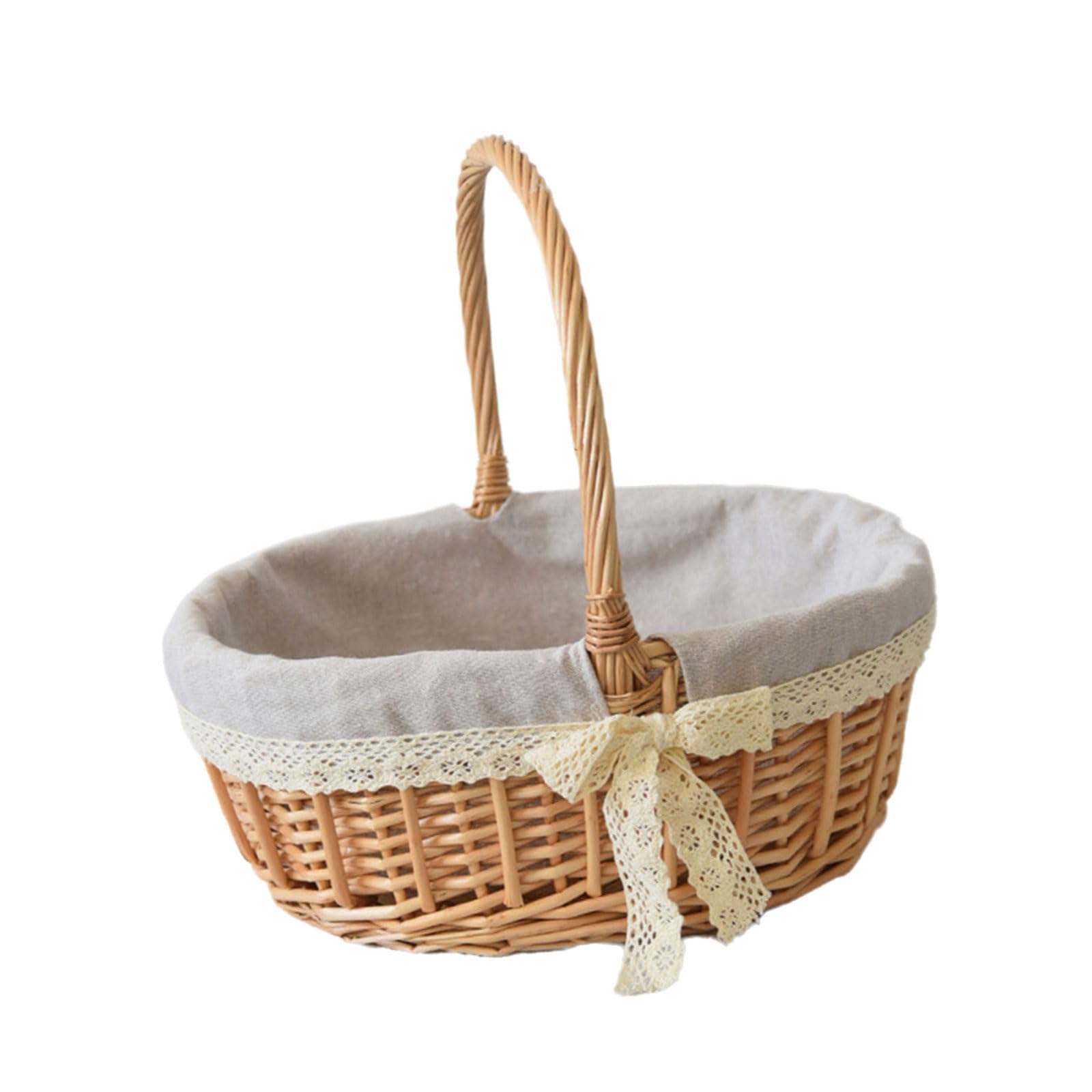 Mekalero A Sturdy Handwoven Basket Ccessory For Various Occasions From Grocery Runs To Weekends Getaways Home Organization Storage Basket