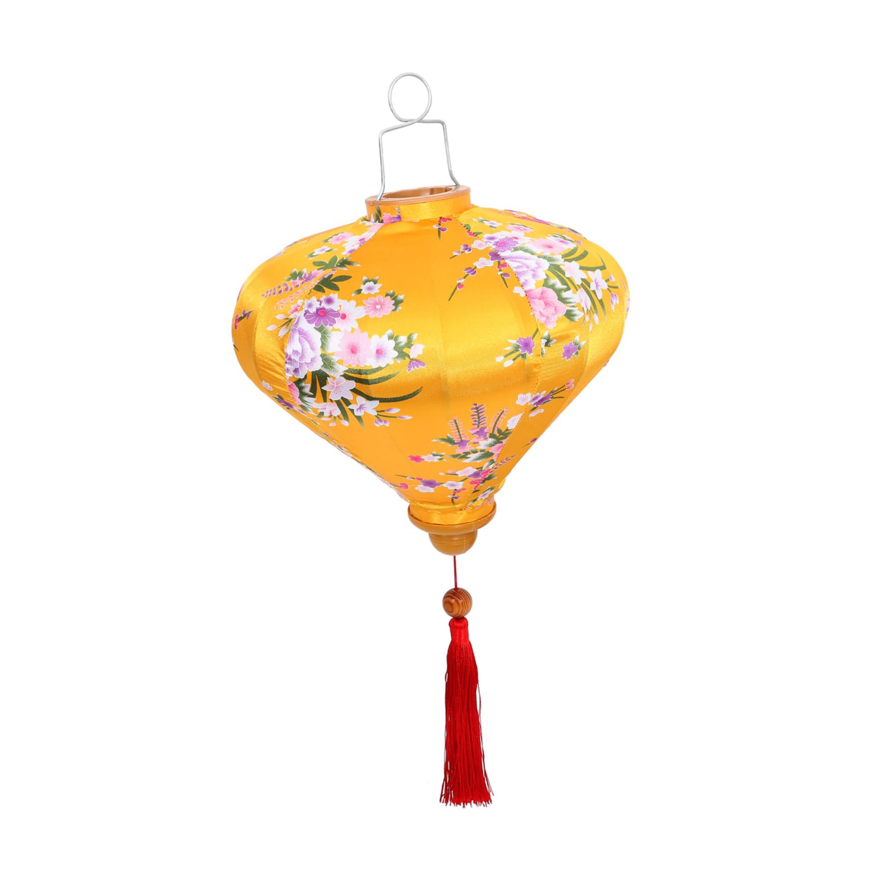 KONTONTY Vietnamese Festival Decoration Asian Lanterns Decorations Decor Mid-Autumn Antique Lanterns Decorative Indoor Cloth Foldable