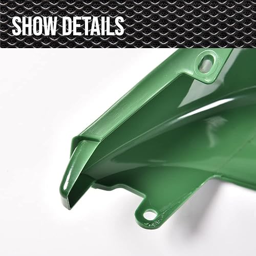 Miniatura 8 de PIT66 Parachoques delantero, compatible con John Deere GT225 GT235 GT245 GX255 LX255 LX266 LX277 LX279 LX280 LX288 y LX289, repuesto directo del