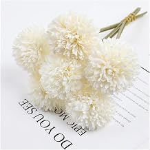 Faux Hydrangea Flowers Artificial Flowers Hydrangea Bouquet Wedding Decoration Fake Flower Craft Home Room Vase Decor Accessories Center Table OrnamentColor-1