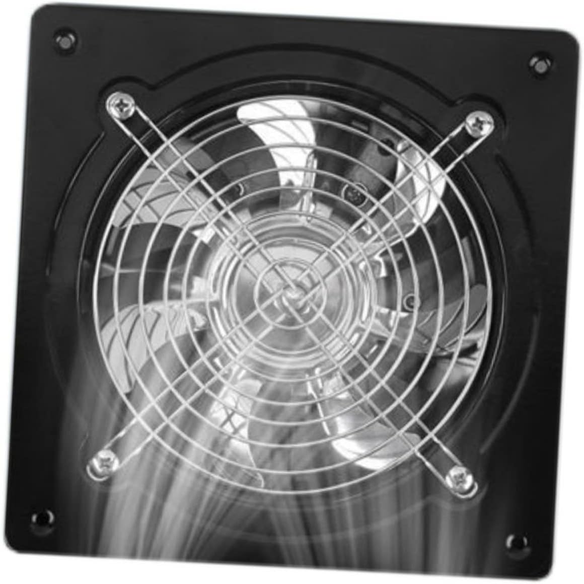 balacoo 40w Low Noise Exhaust Fan for Kitchen and Bathroom Wall-mounted Ventilation Fan for Home Office Garage and Shopping Malls Black