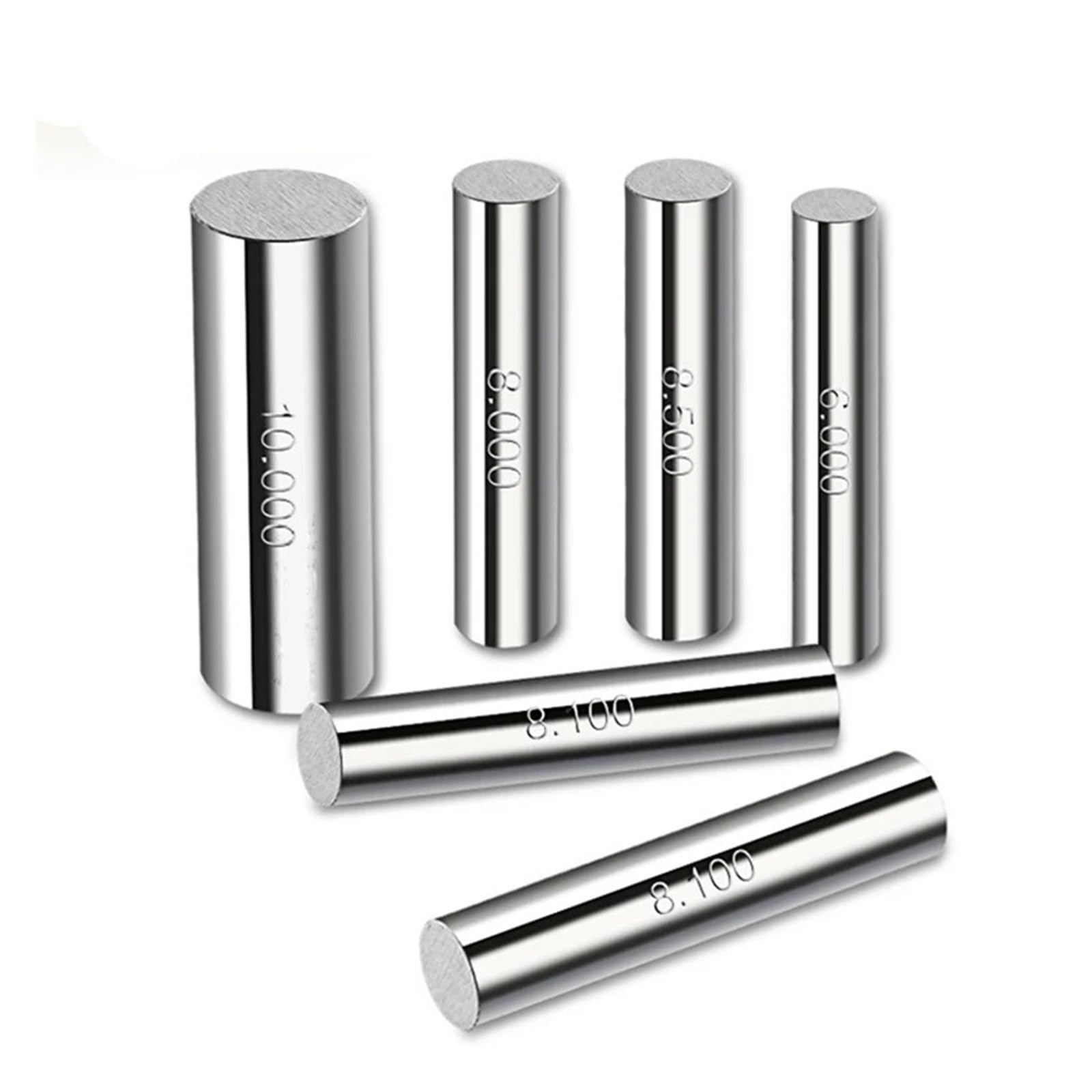 Zestaw trzpieni stalowych 0,30–10,00 mm Krok 0,1 mm Długość 50 mm Mikrometr Narzędzia do kontroli, pomiaru i kalibracji Precyzyjny pomiar(0.50-1.00mm 51pcs)