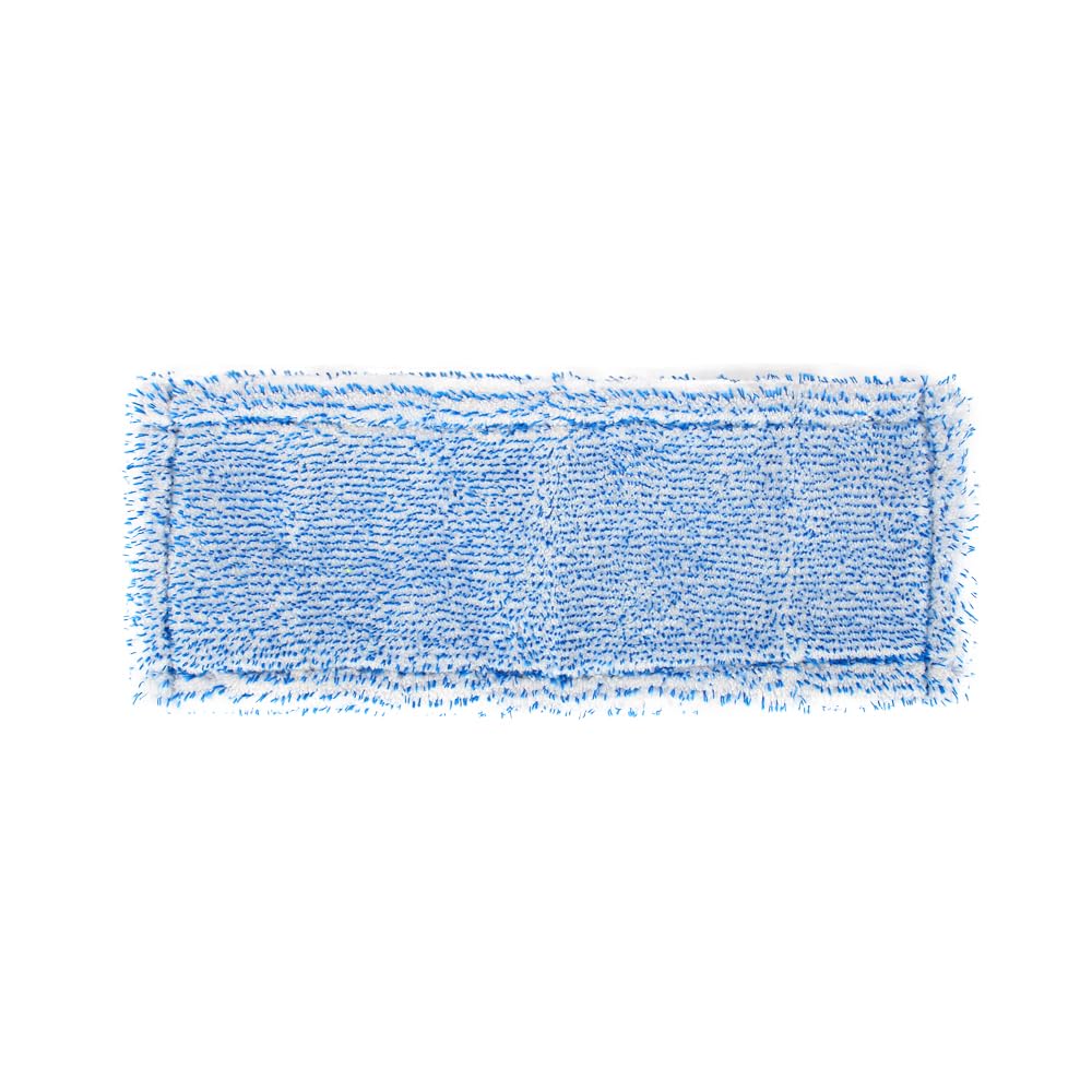 10 Stück Hygoclean Wischmopp | Polyester/Mikrofaser, Packung, blau, L: 40cm, B: 16cm, H: 1cm, Wischmopp, Bodenreinigung, Moppbezug