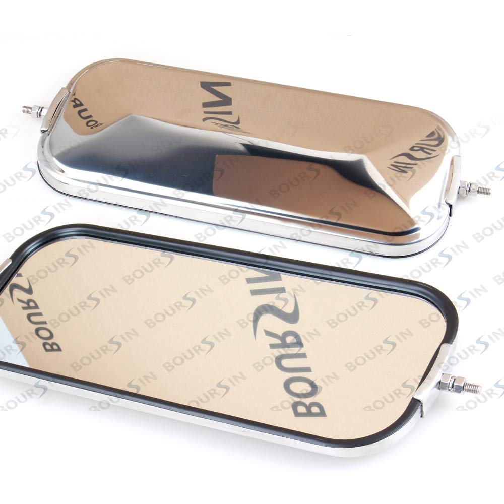 Side Door Mirror For (1986-2007) ISUZU NPR NQR NRR NPR-HD NRR 3.9L 4.8L 5.2L 5.7L 6.0L Left/Right 1 Pcs