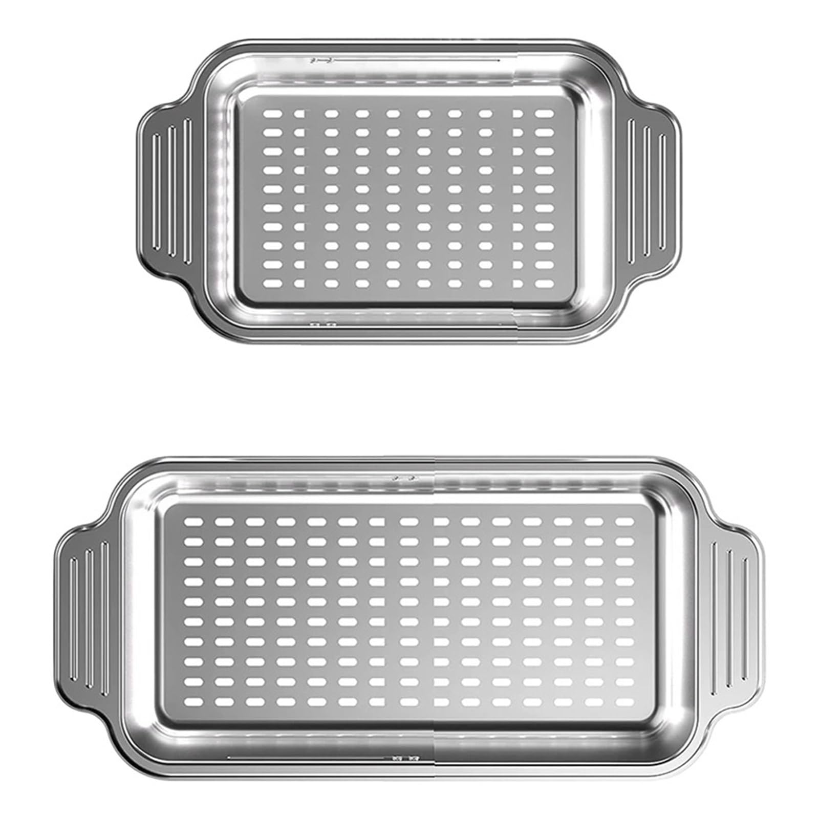 WZPTLKIBAD Extendable Over Sink Colander Strainer Basket, Stainless Steel