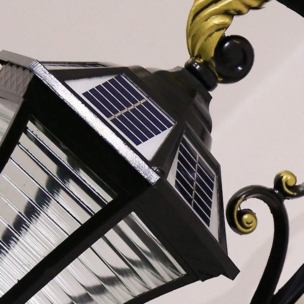 Wodoodporny Zewnętrzny Kinkiet ścienny Led W Paski Trzykolorowy ściemniany Zewnętrzny Kinkiet ścienny Zewnętrzne Lampy Solarne 50Cm