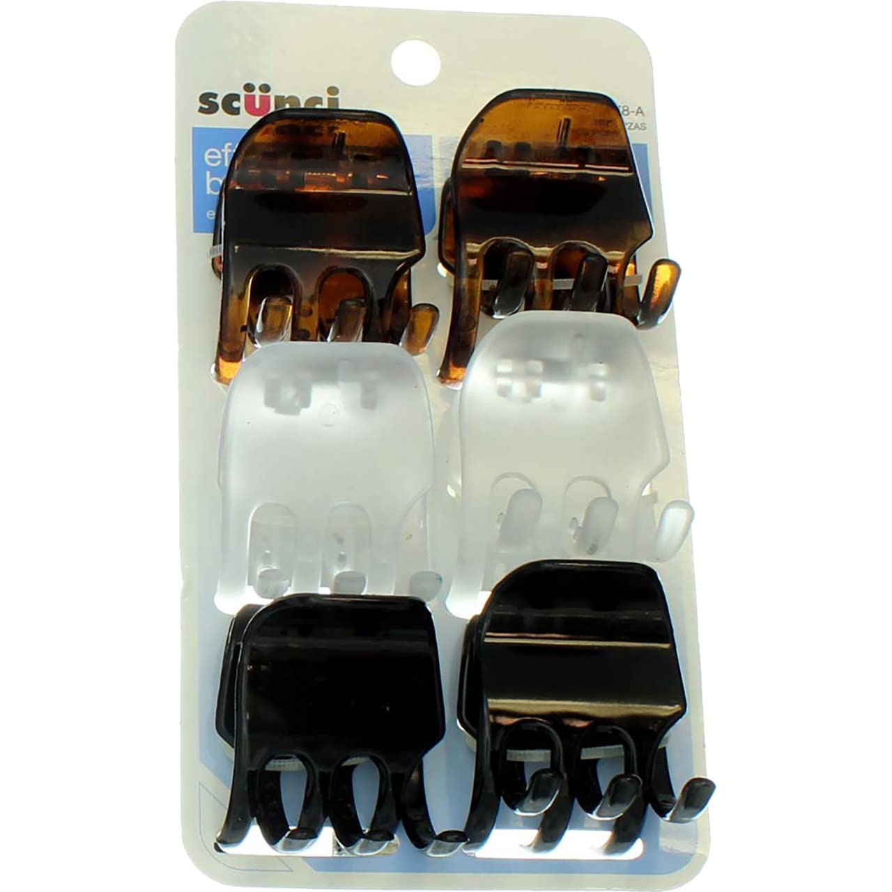 Scunci Effortless Beauty Hair Clips, Assorted