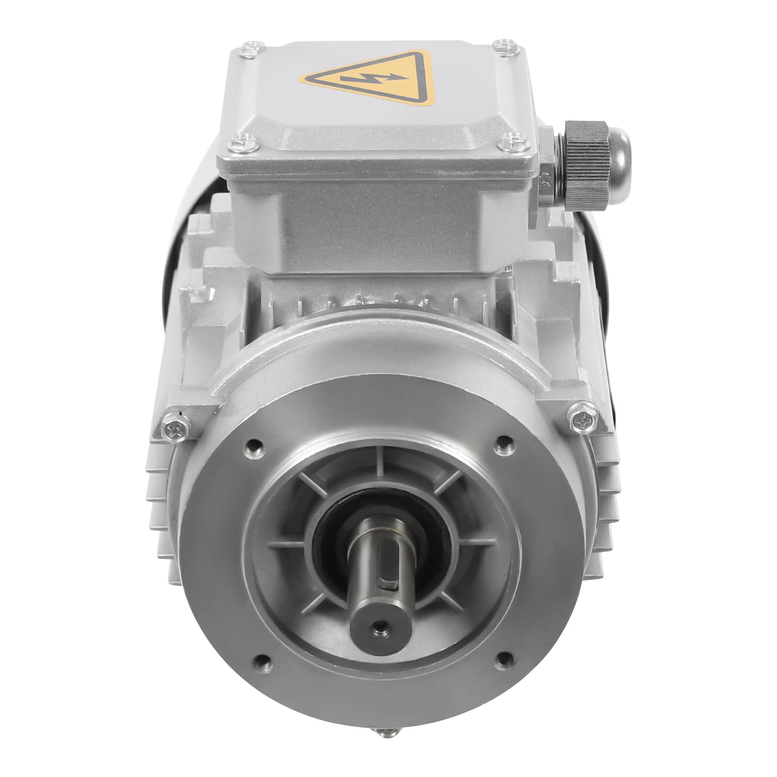 Motor asíncrono de corriente trifásica, 0,75 kW, 1400 rpm, 230/400 V, 3,13/1,8 A, motor eléctrico, S1, diámetro del eje de 19 mm para compresor de bomba y máquinas herramientas