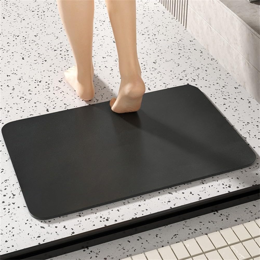 Alfombra De Baño De Diatomita 60x40 Cm - Secado Rápido, Antideslizante, Fácil Limpieza, Varios Colores