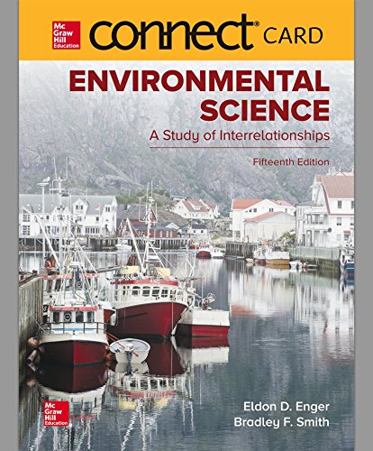 Connect Access Card for Environmental Science 1260134709 Book Cover