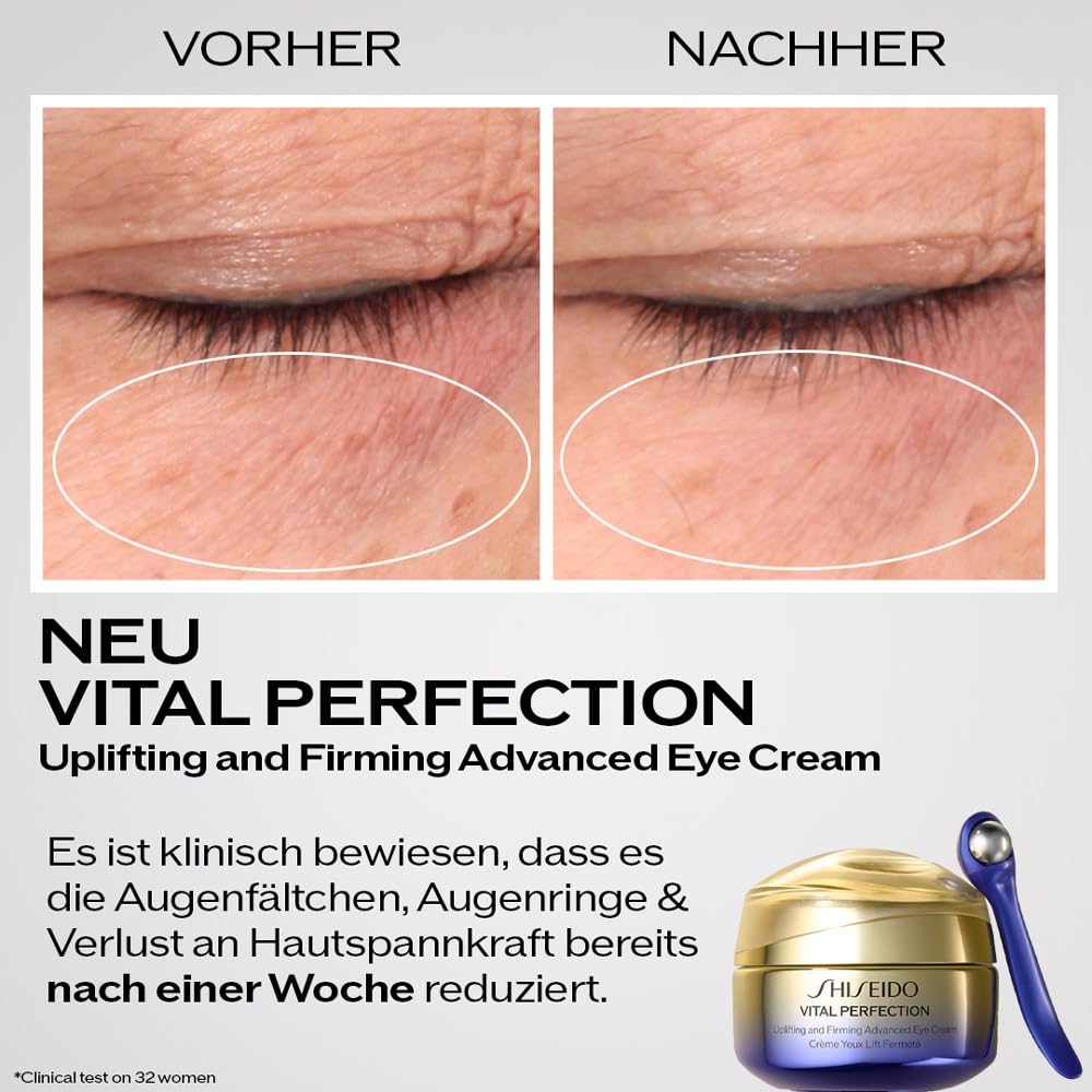 Shiseido l Vital Perfection Uplifting Firming Advanced Eye Cream l 15ml